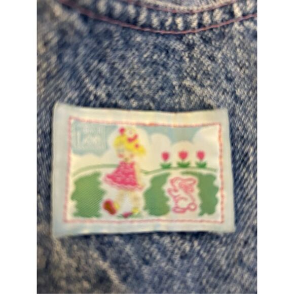 Lee girls size 5 denim dress Vintage USA Bunny Union Tag Rare #34783 - Picture 8 of 10